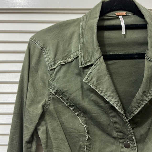 Free People Jackets & Blazers - Free People Army Blazer Jacket